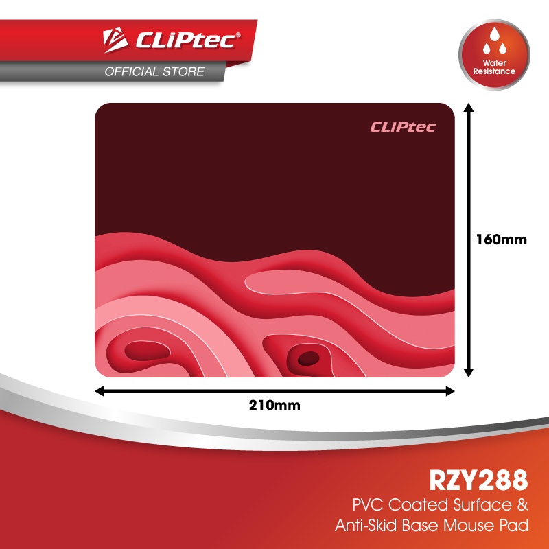 CLiPtec GEOPAD UltraThin Mouse Pad RZY288 Shopee Malaysia