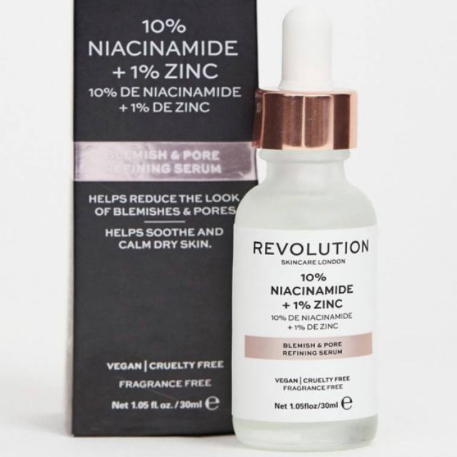 revolution skincare blemish and pore refining serum 30ml