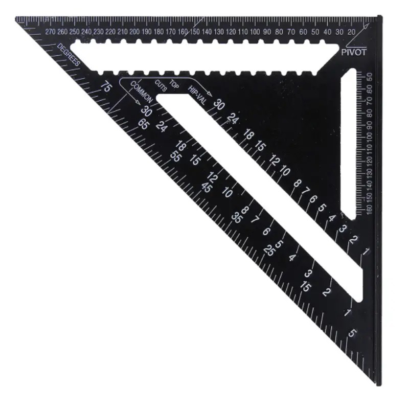 45 90 triangle ruler clipart