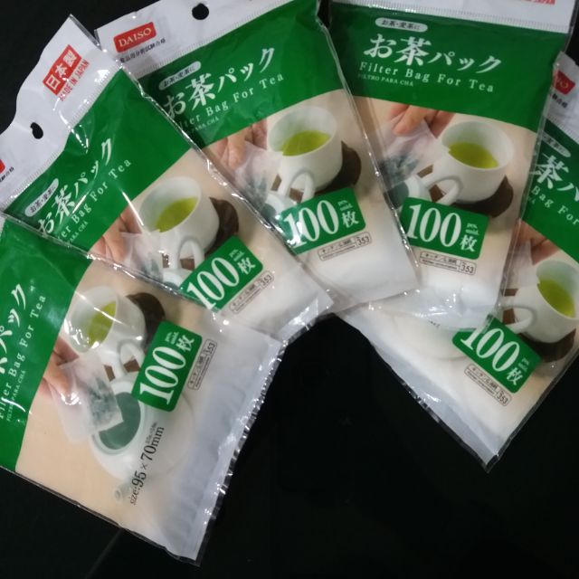 Daiso Filter bag for tea Shopee Malaysia