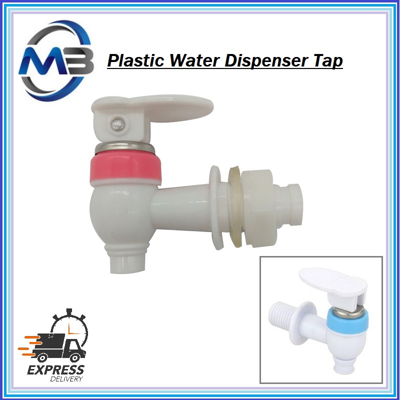 New Push Type Plastic Replacement Water Dispenser Tap /Jar Jug Berkas Tong air