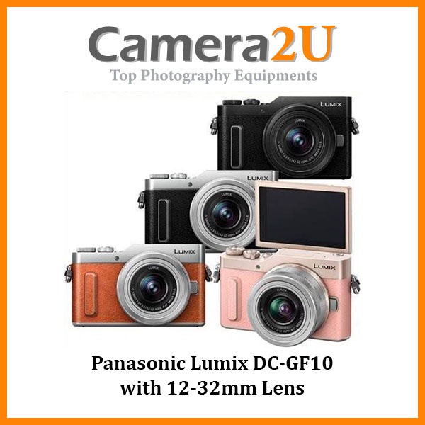 Prehistorisch Consulaat rooster Panasonic Lumix DC-GF10 with 12-32mm Lens +32GB +Case (Import) | Shopee  Malaysia