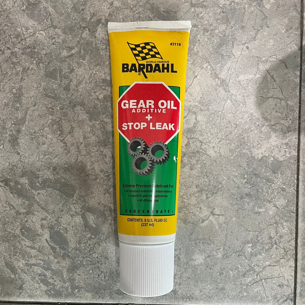 Bardahl Manual Transmission Gear Oil Additive Treatment + Stop Leak