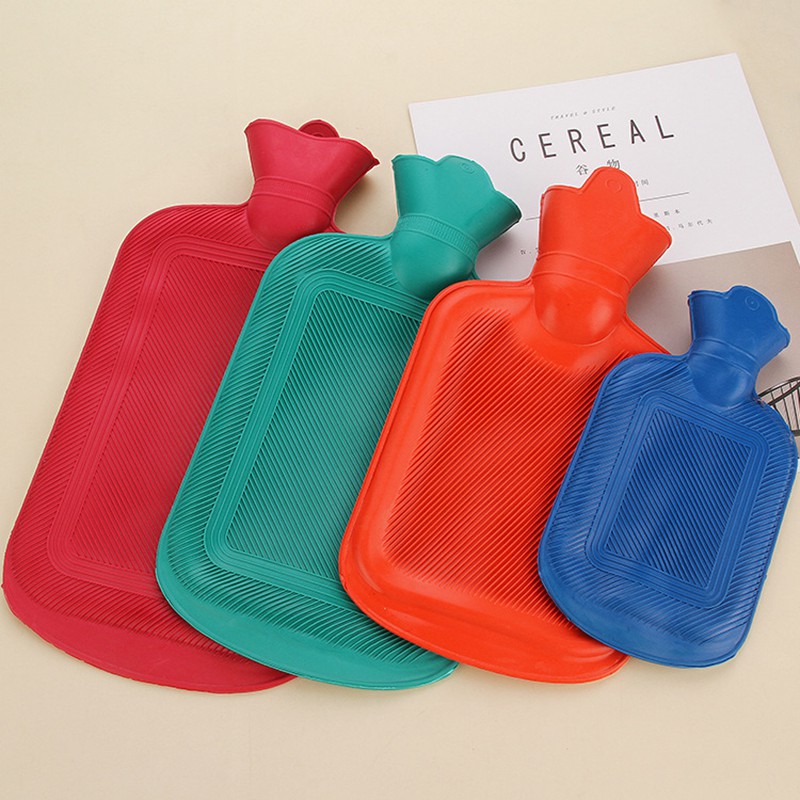 Four Size Thick Rubber Hot Water Bottle Bag Warm Relaxing ...