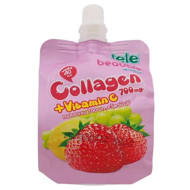 Jele Beautie Jelly Carrageenan With Collagen Mixed Fruit Juice 150g Shopee Malaysia 4780