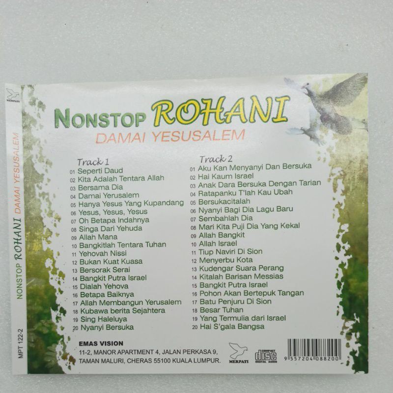 Lagu Rohani Nonstop Cd Shopee Malaysia