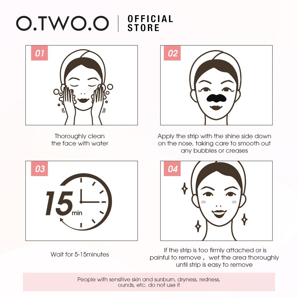 Durable Premium OTWOO Nose Blackhead Remover Pore Deep Cleansing Mask - Image 2