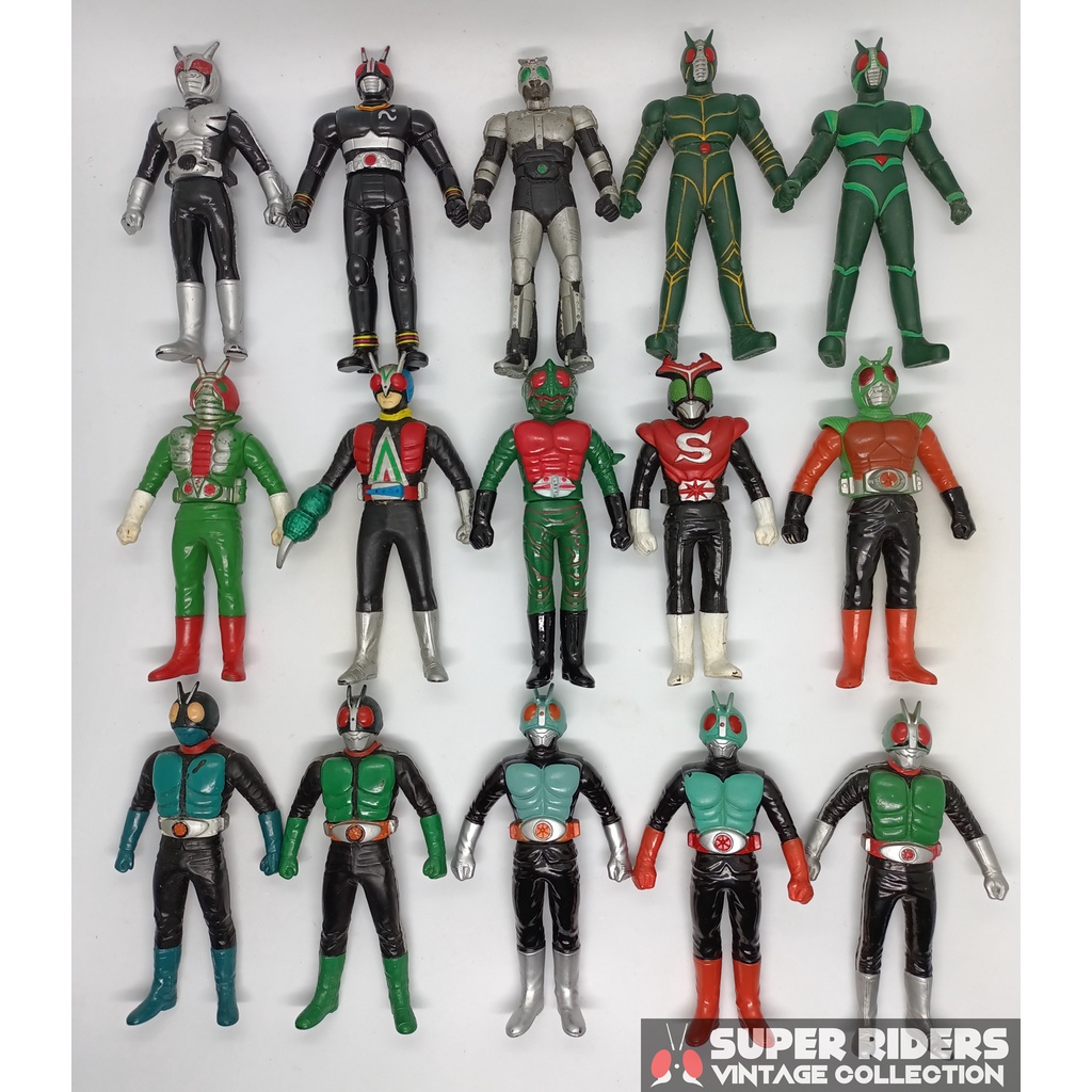 Sofubi Bio Rider Kamen Rider BLACK RX - Bandai Vintage 1988 - Collection