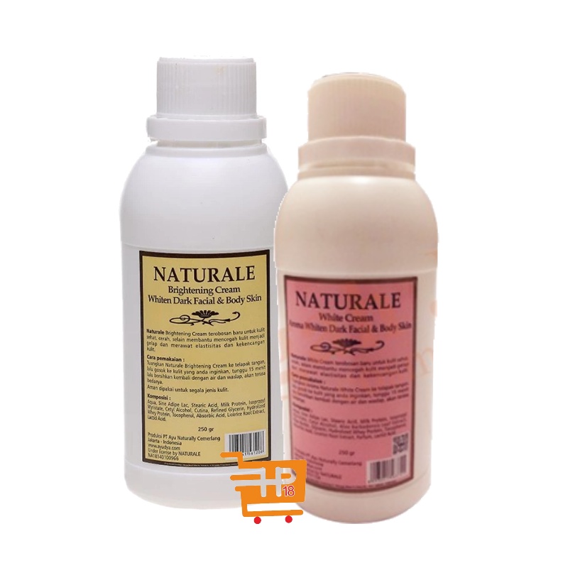 Naturale Bleaching Creme / BPOM Whitening Lotion / Naturale Bleaching