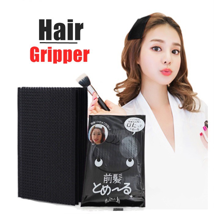 4pcs Hair Gripper Barber Grippers Women Hair Holder Magic Paste Posts Hair Sticker Shopee Malaysia