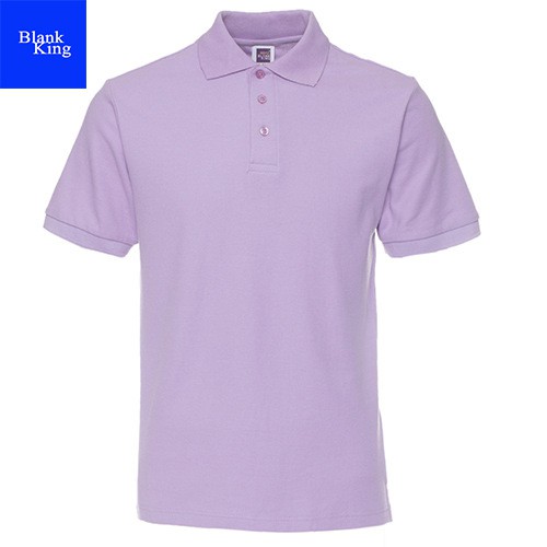 light purple polo shirt
