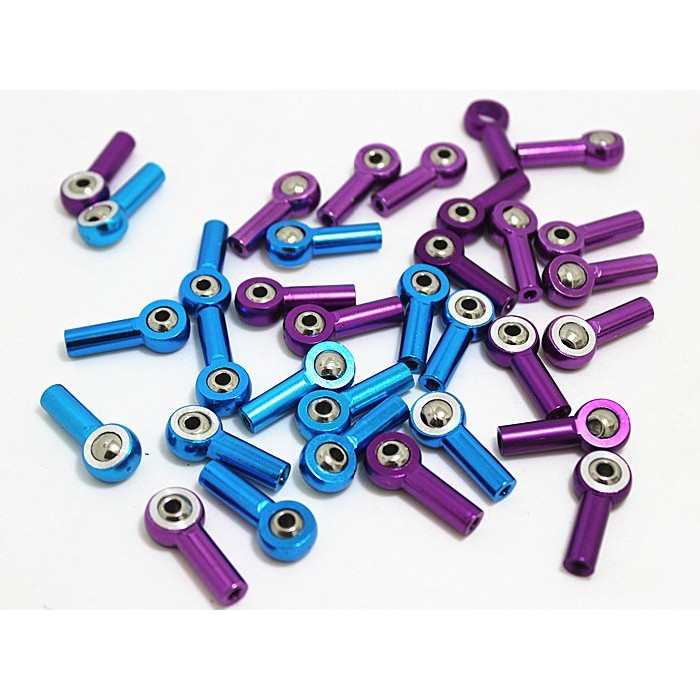 4pcs M3 Aluminum Link Rod End Ball Joint RC Car parts Truck Buggy