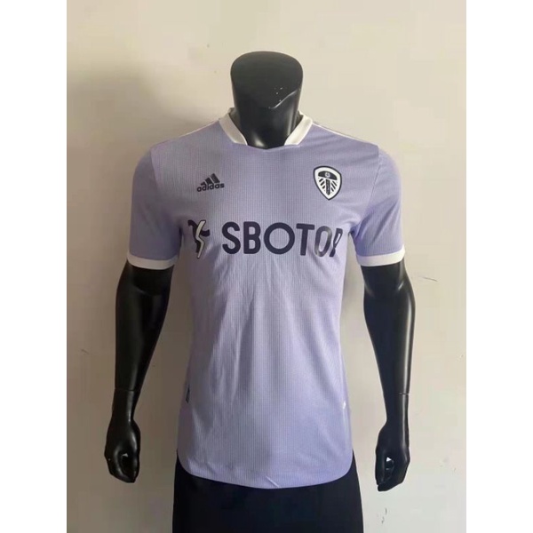LEEDS UNITED PURPLE AWaY KIT 202122 JERSEY [PLAYER ISSUE] Shopee