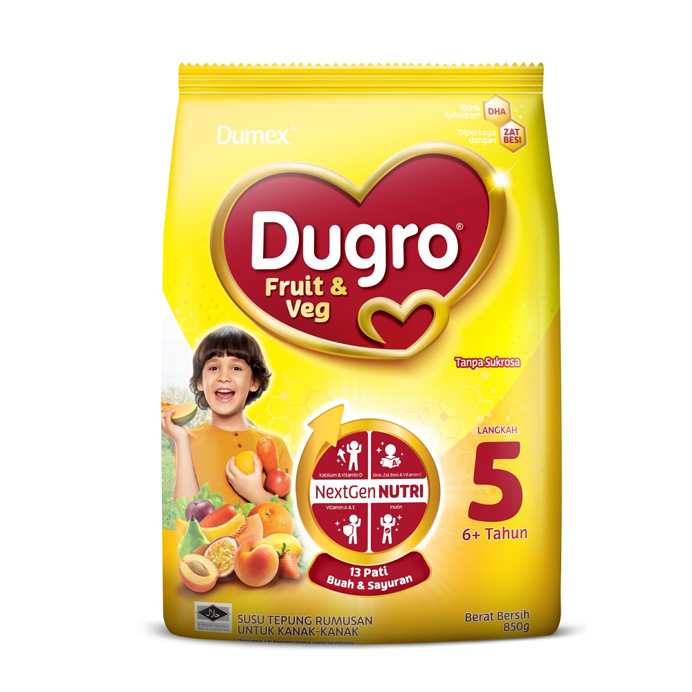 Dumex Dugro 5 Fruits &amp; Veg (850g)