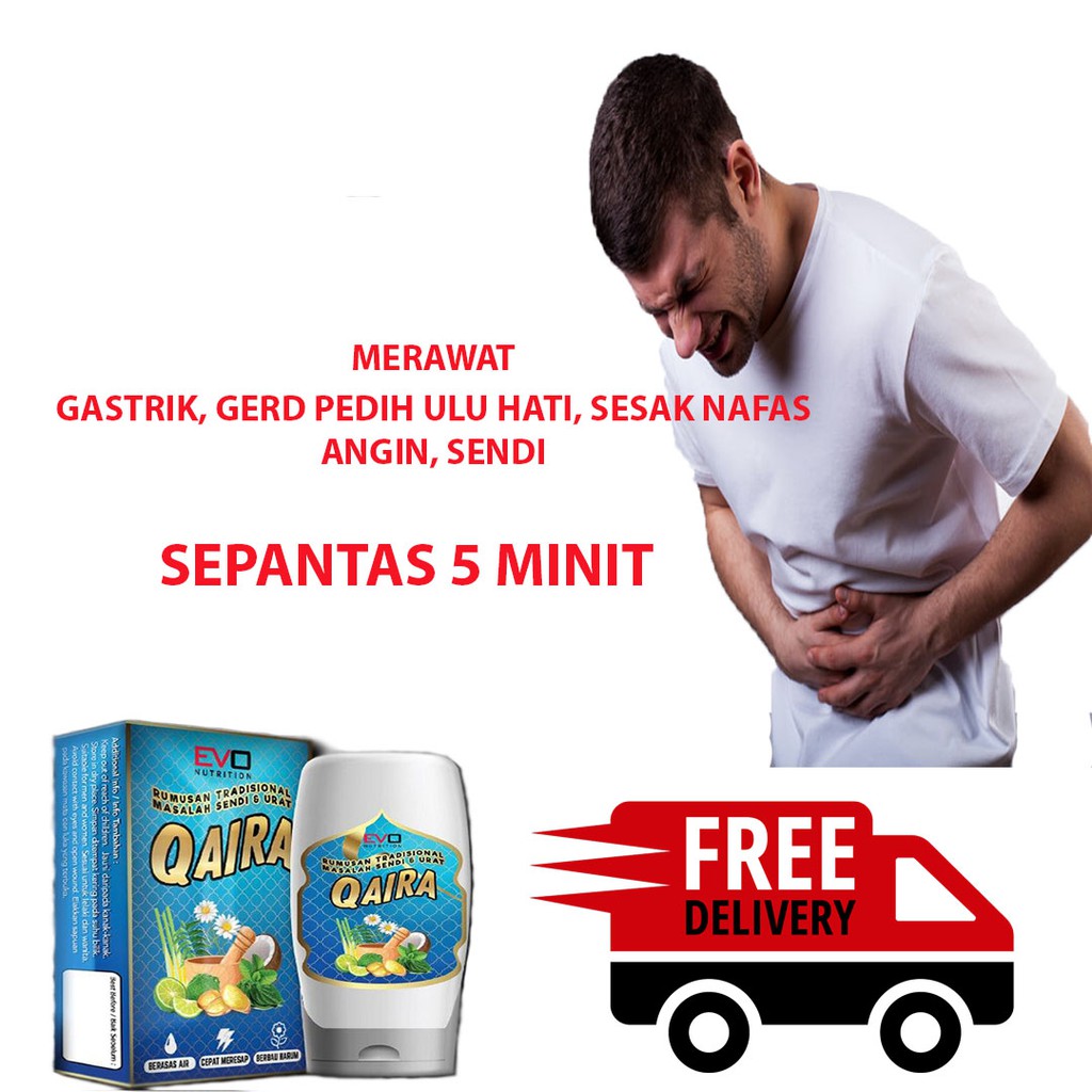 [PROMO PKP] GEL BUANG ANGIN UBAT GASTRIK PEDIH ULU HATI 