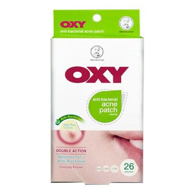 OXY ANTI BACTERIAL ACNE PATCH 26S UBAT JERAWAT  Shopee 