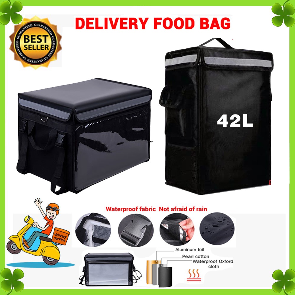 Waterproof Food Delivery Bag 32L/48L Thermal Backpack Motorcycle ...