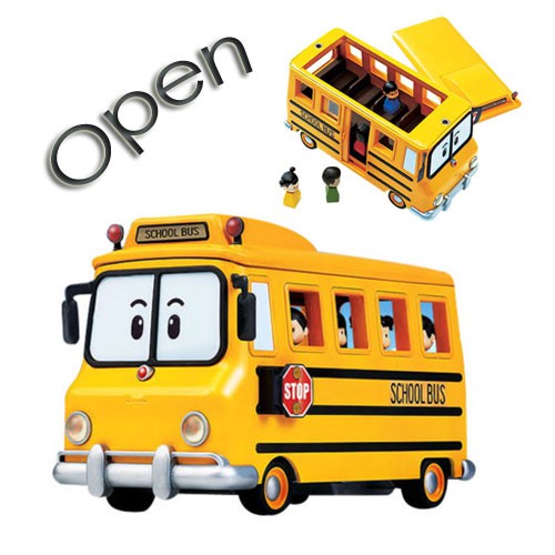 school bus robocar poli