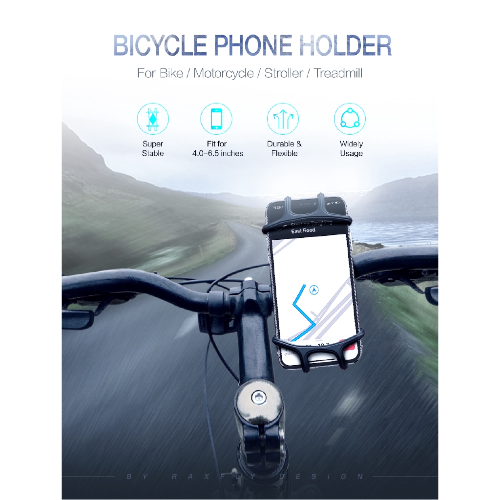 raxfly bike phone holder
