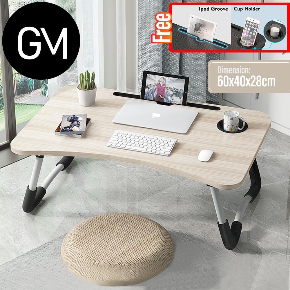 GM Foldable Table Antislip Bed Laptop Table Notebook Table Portable