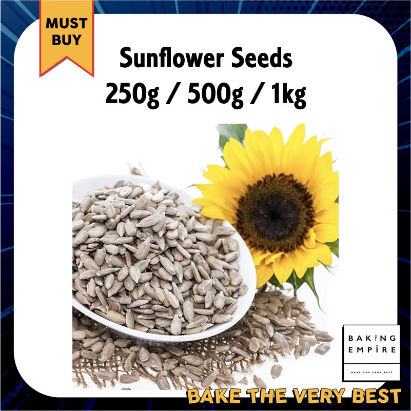 Sunflower Seeds Biji Bunga Matahari Raw 250g