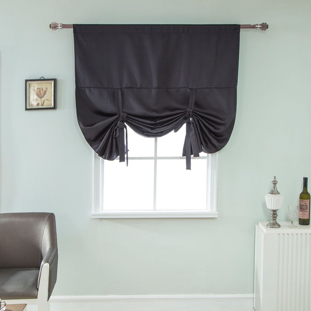 Ready Stock Window Valance Balloon Blind Short Curtains For