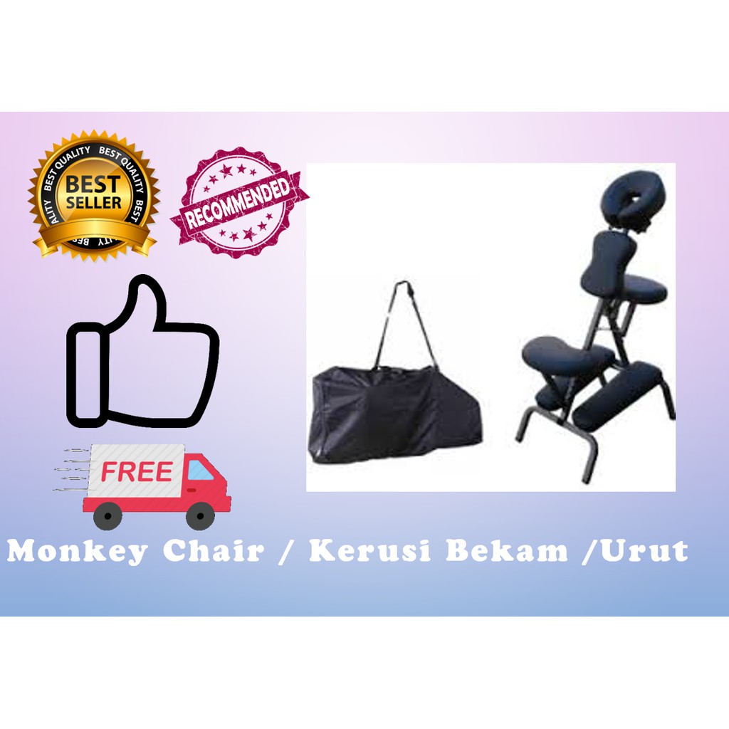 [ READY STOCK ] Kerusi urut / bekam (hitam) | Shopee Malaysia