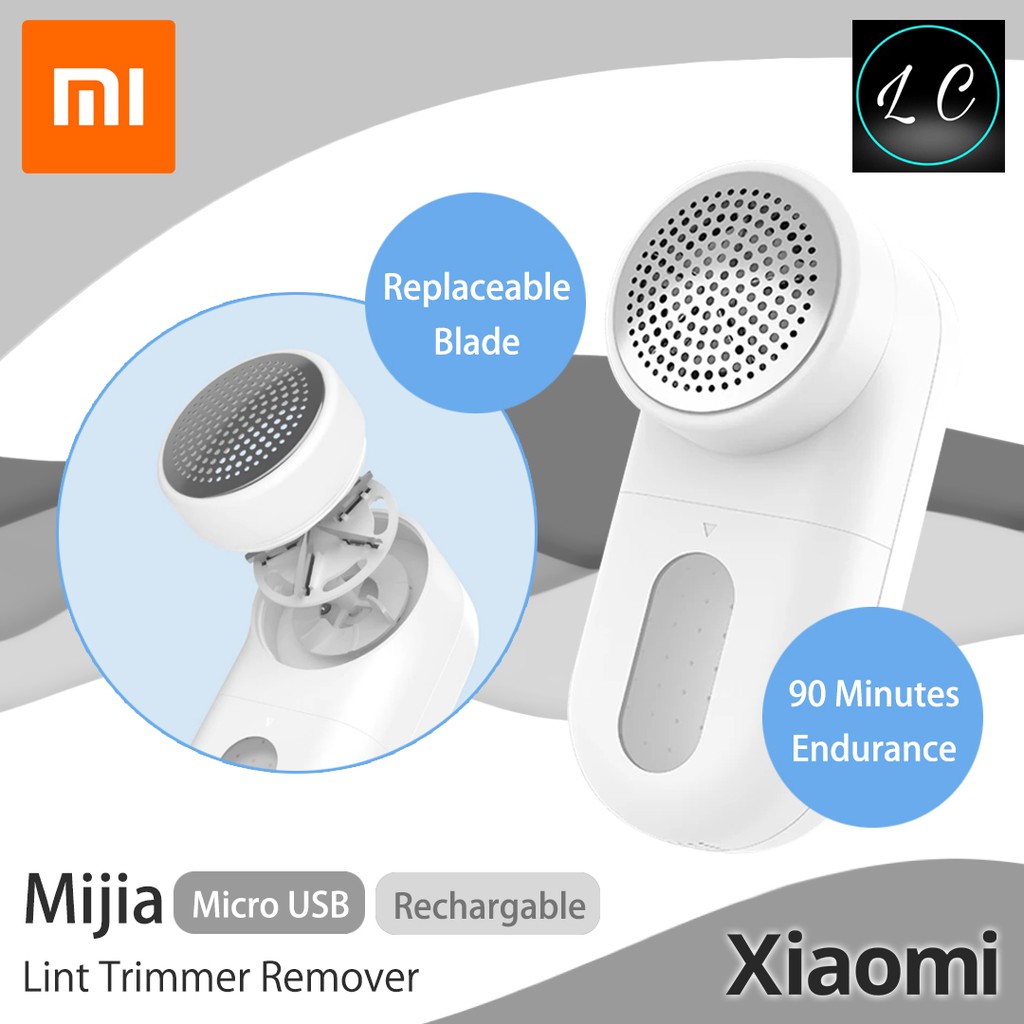 Xiaomi Mijia Portable Lint Remover Hair Ball Trimmer Sweater Remover Motor Trimmer 5-leaf Cyclone Floating Cutter Head