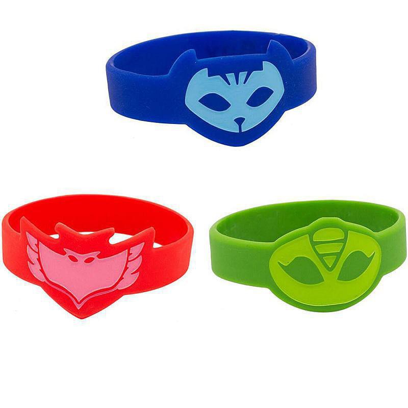 Pj Masks Juguete Silicone Sports Bracelet PJ Masks Toy Cartoon Anime