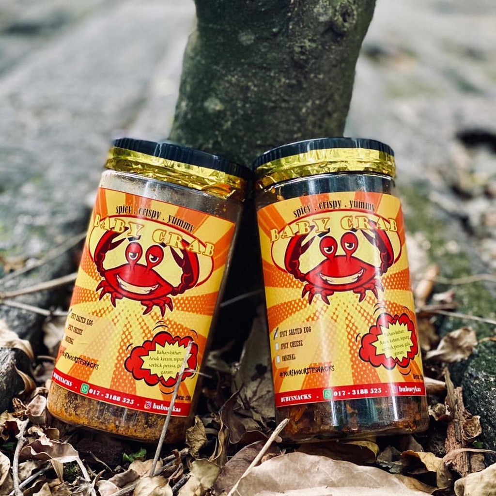 Baby Crab Snack Assorted Flavour!! Shopee Malaysia