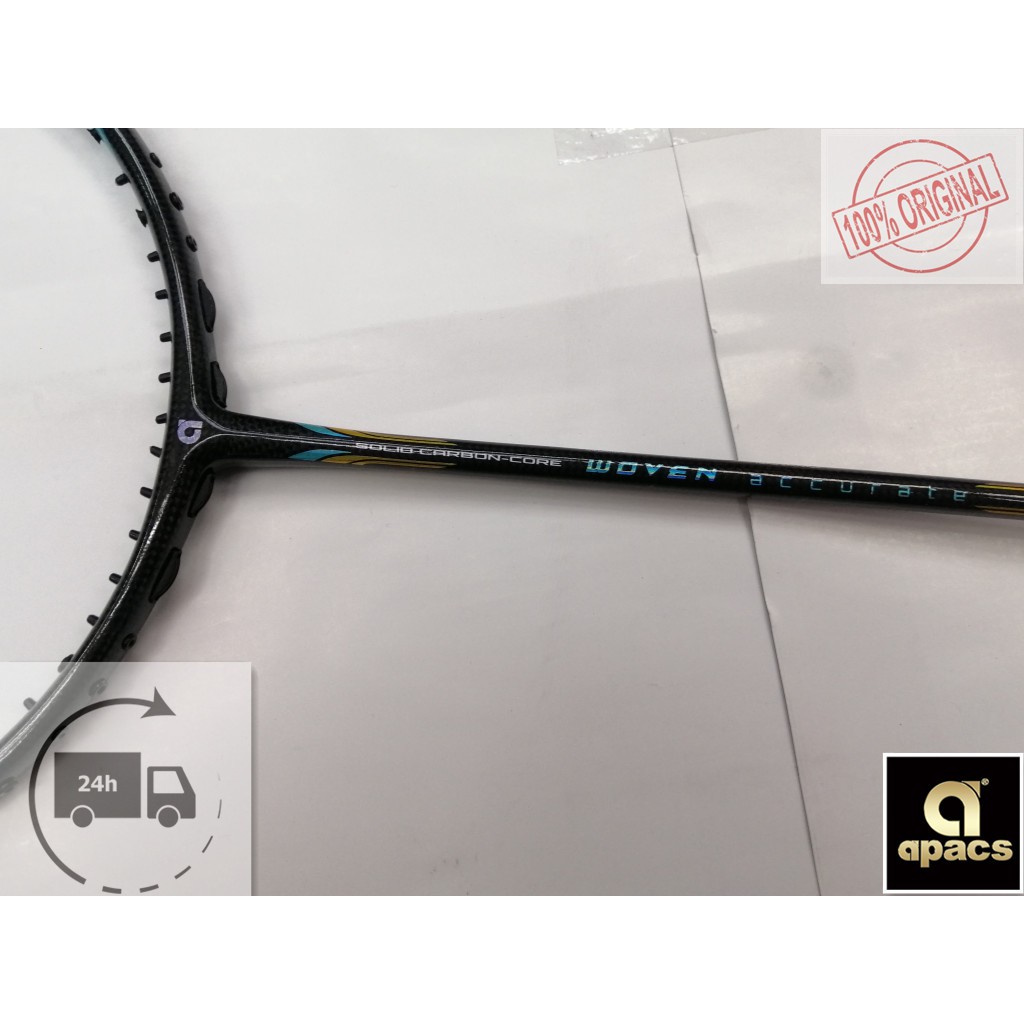Apacs Badminton Racket Woven Accurate Original(Ko Sung Hyun) Shopee Malaysia