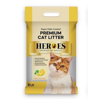 Ready Stock* Heroes Cat Litter 8L / Pasir Kucing 8L / Pasir Kucing 