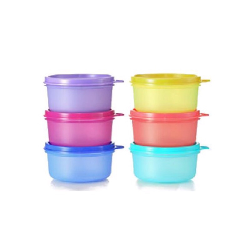 🔥🔥🔥Tupperware Small Round Containers (6) 200ml