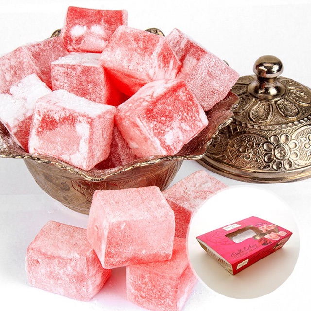 Turkish Rose Delights/ Marshmallow Manisan Turki 100 beet sugar Shopee Malaysia