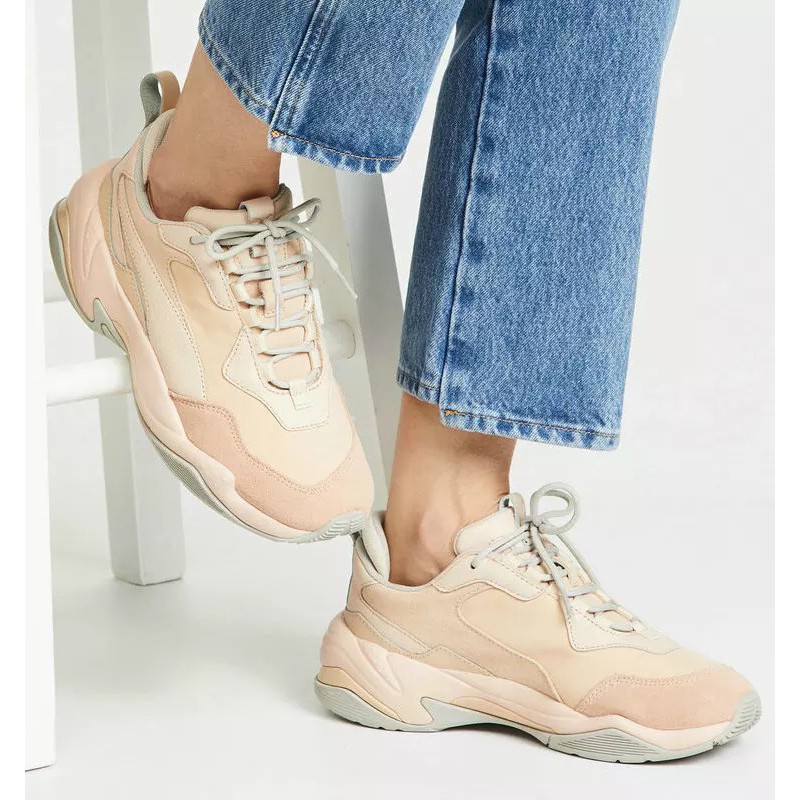 puma thunder desert beige