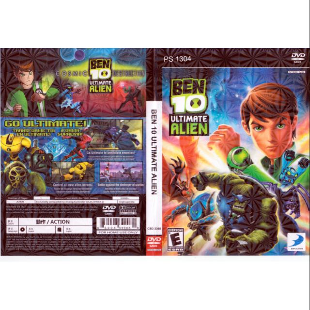 PS2 Games Collection Ben 10 Ultimate Aliens | Shopee Malaysia