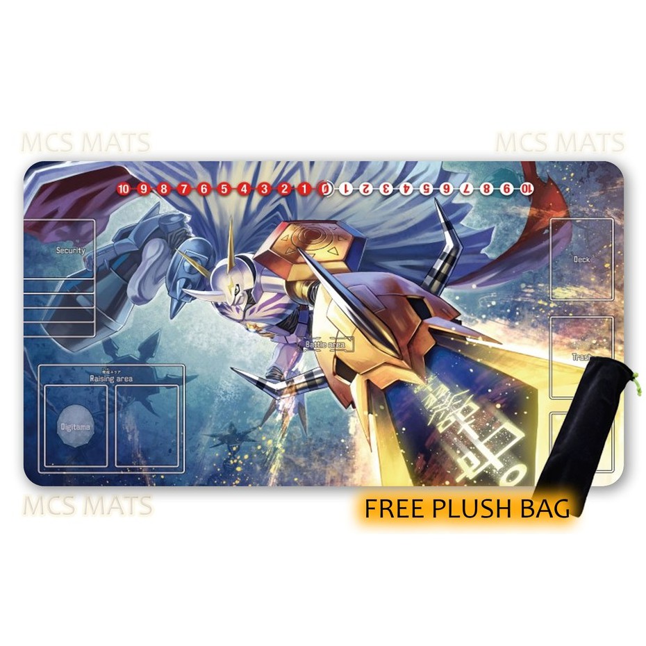 Digimon TCG Playmat Digimon Card Keyboard Pad Mouse Pad ...