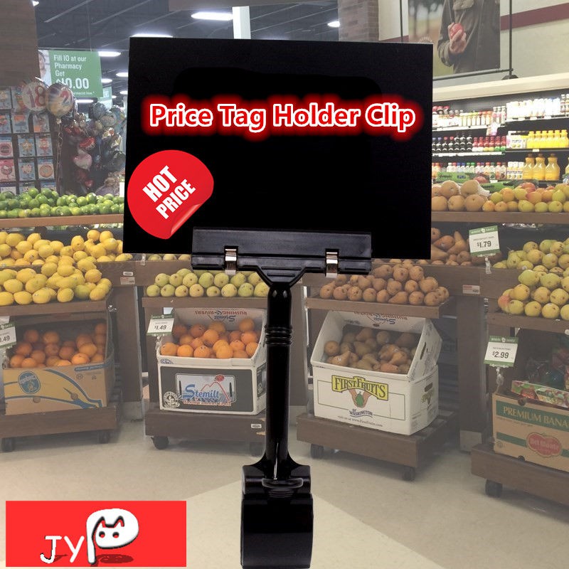 Price Tag Holder Clip White/Black Shopee Malaysia