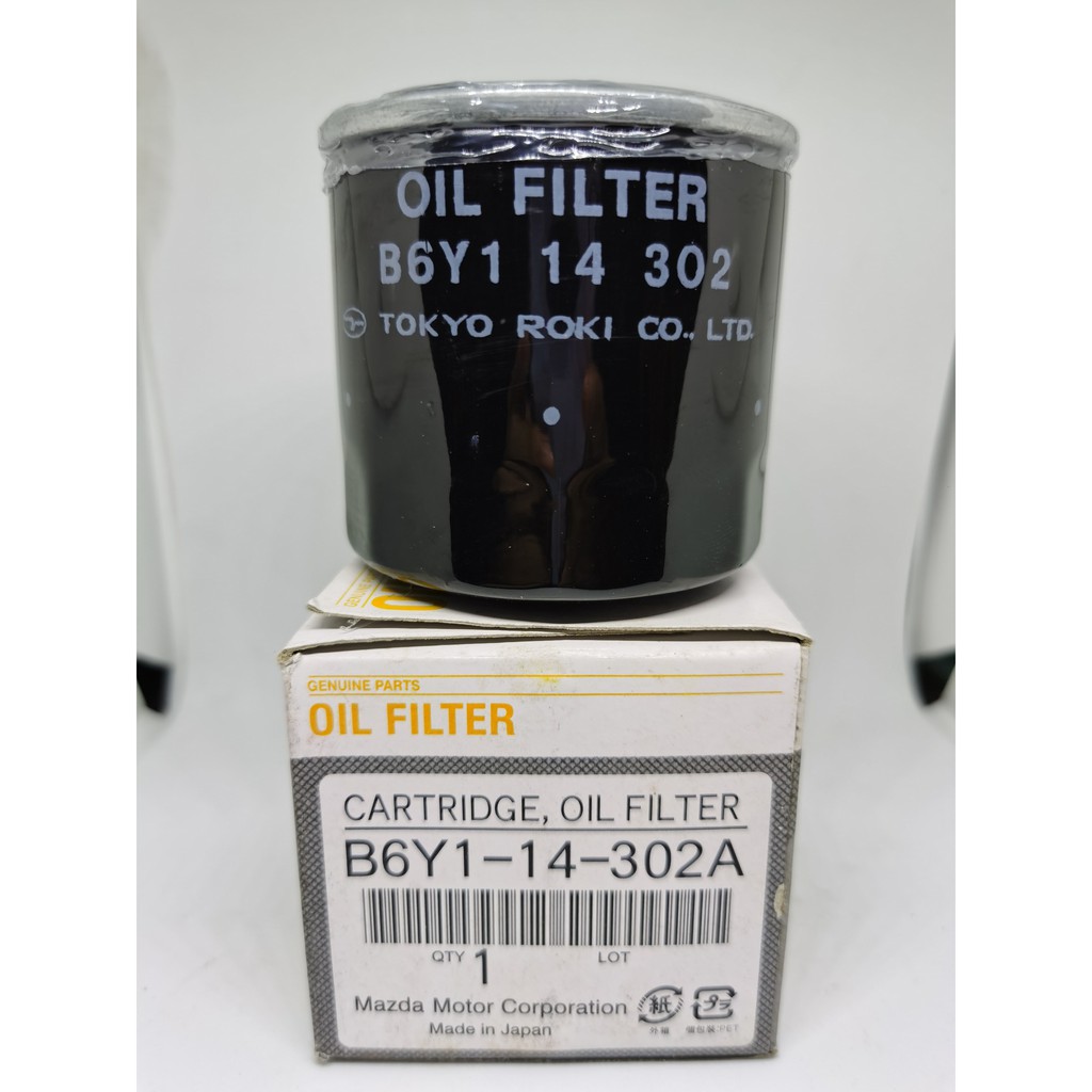 Oil Filter Mazda 2 3 Sky Active Rx7 Rx8 323 Ford Laser Telstar B6y1 14 302a Shopee Malaysia
