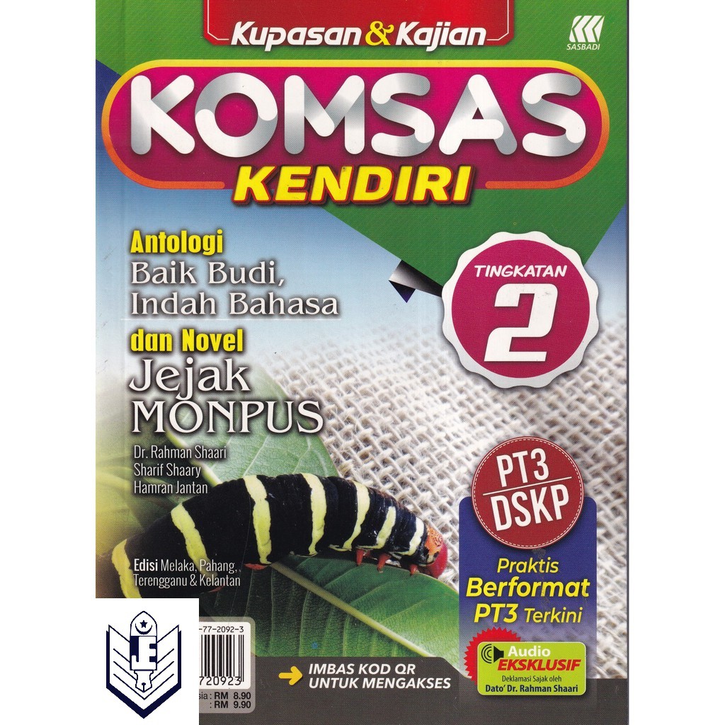 Kupasan Kajian Super Komsas Baik Budi Bahasa Dan Jejak Monpus Tingkatan 2 Shopee Malaysia