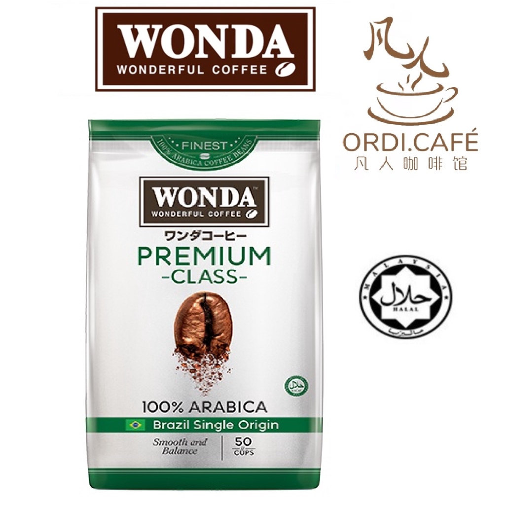 Wonda Instant Coffee Premium Class Pouch 50g