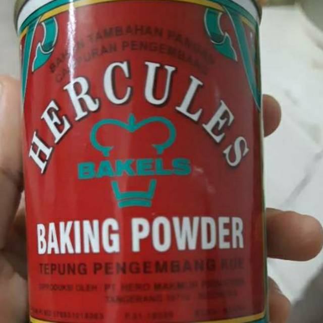 Baking Powder Hercules 110gr Canned Shopee Malaysia