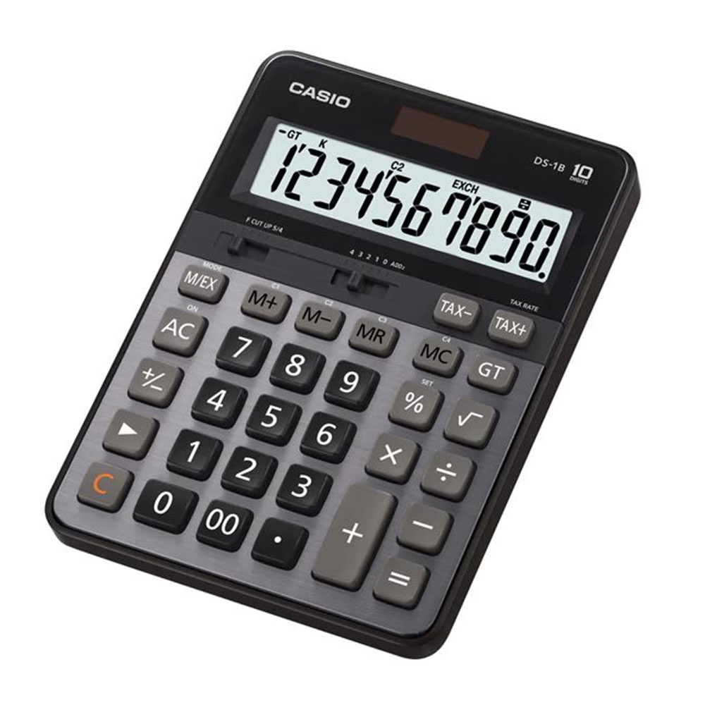 Casio Desktop Calculator - 10 Digits, Heavy Duty Type, Tax Calculation ...