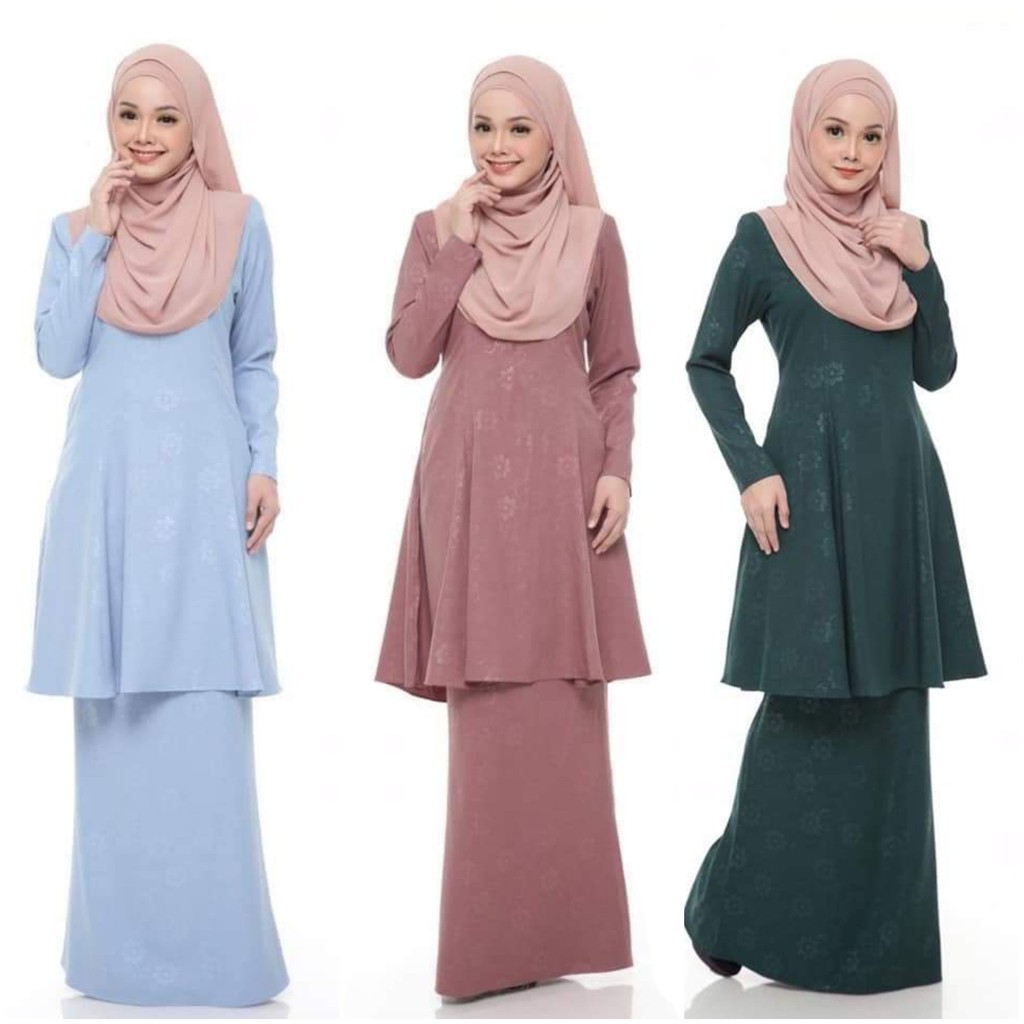 Baju Kurung Riau Printed Vietnam Silk Shopee Malaysia Baju Kurung Riau Printed Vietnam Silk Shopee Malaysia