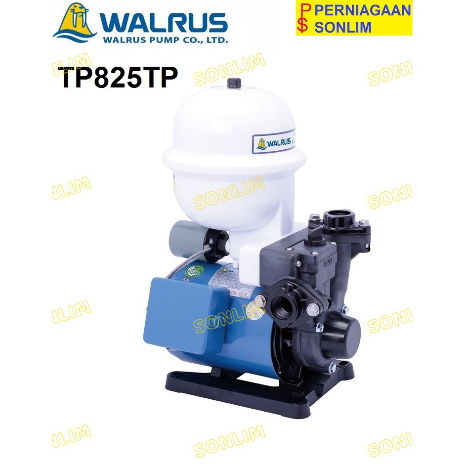Walrus Tp825p T Automatic Booster Water Pump Shopee Malaysia