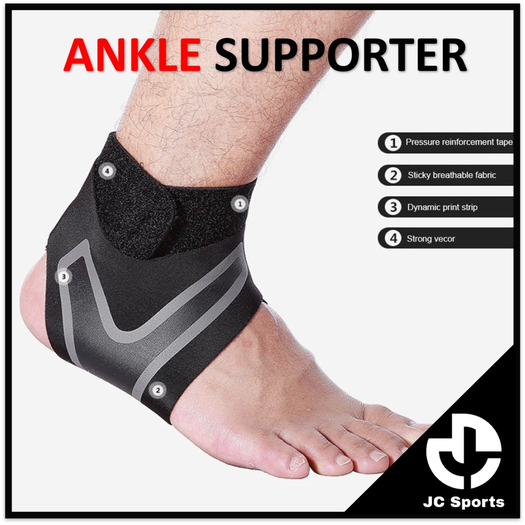 Ankle Supporter Gym Training Workout Exercise Sports Adjustable Elastic ...
