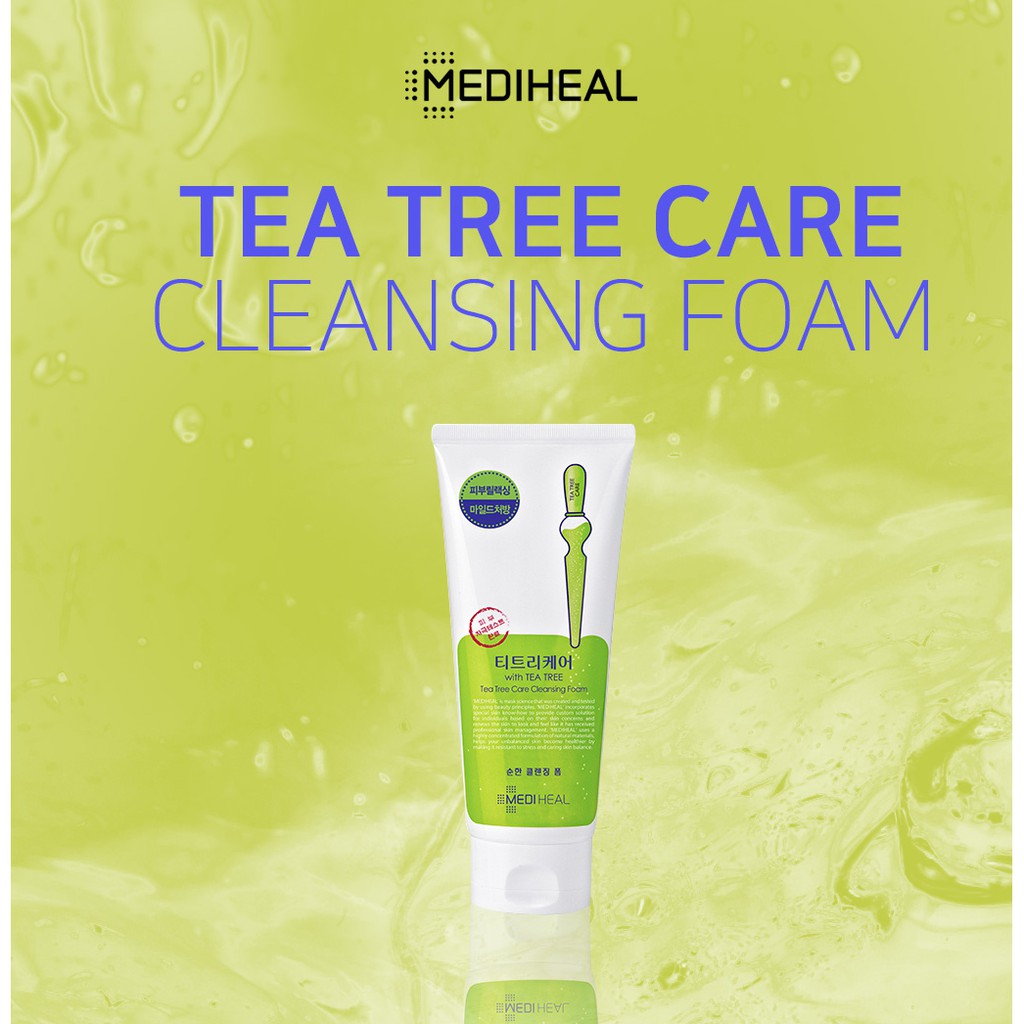 mediheal teatree care cleansing foam ex