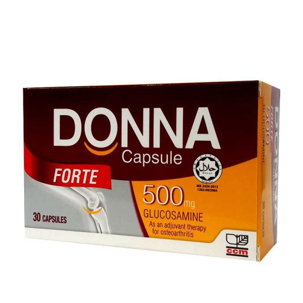 Donna Forte Capsule 500mg 30s New Packaging Shopee Malaysia