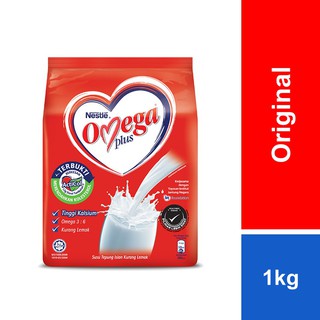 Image of Nestle Omega Plus Milk Powder Softpack 1kg