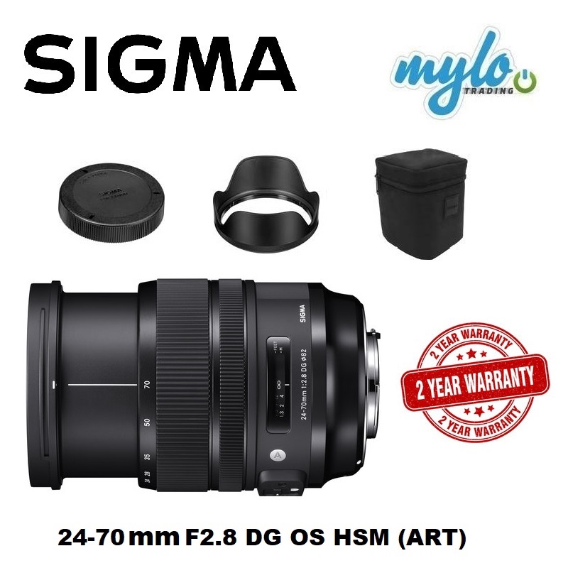 Sigma 24 70mm F 2 8 Dg Os Hsm Art Lens Shopee Malaysia